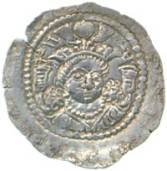 silver drachm,obverse